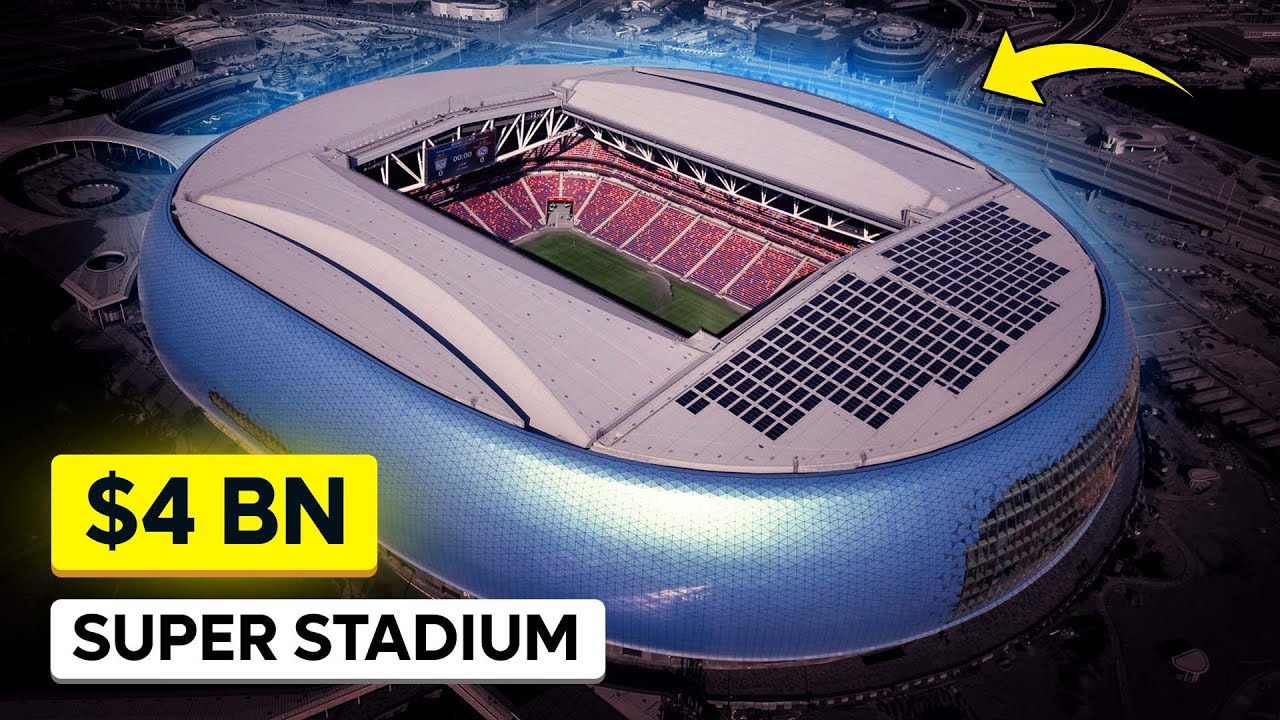 Внутри стадиона Kai Tak Sports Park стоимостью 4 миллиарда долларов