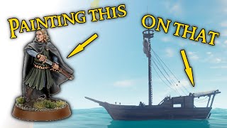 Painting MESBG Elves on the Sea of Theives