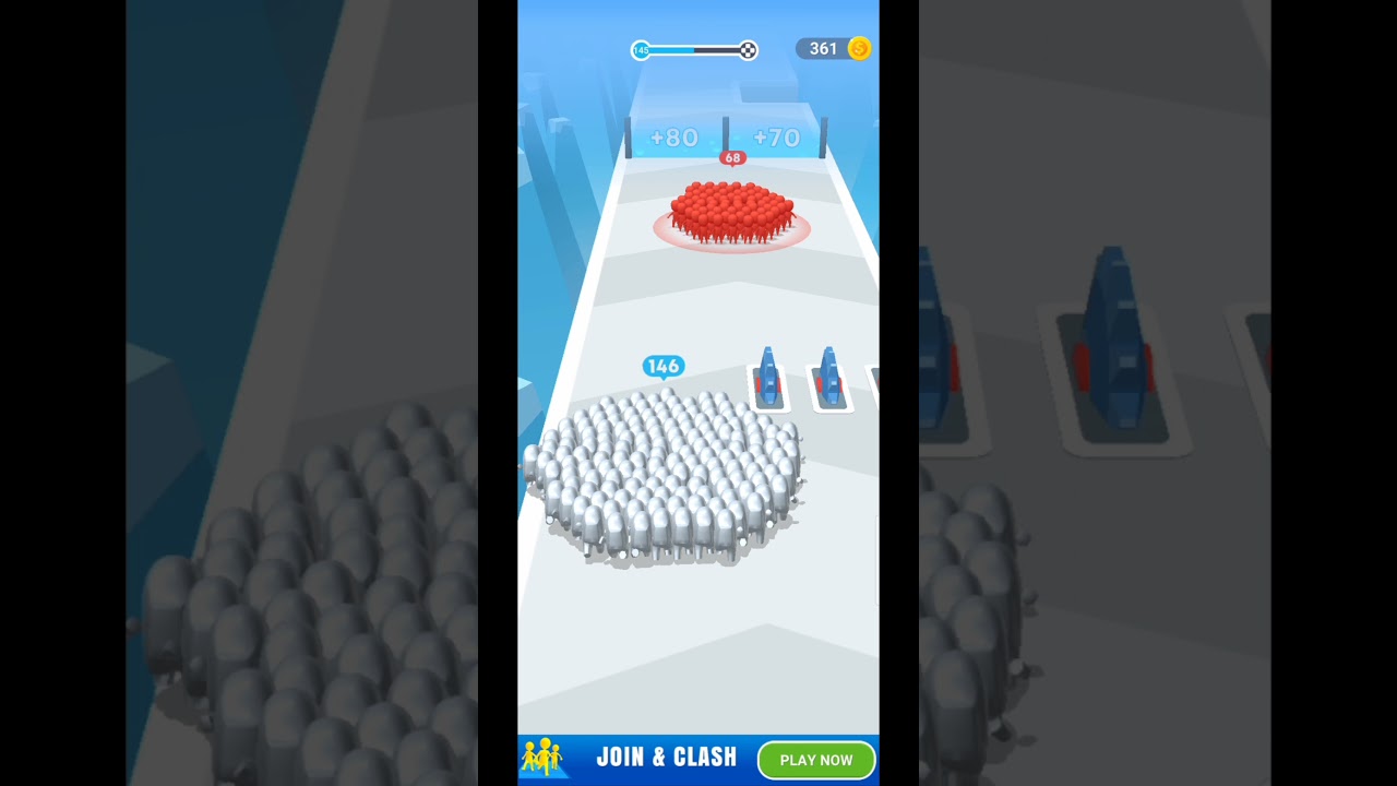 count master / crowd runner / gameplay / games video / all levels / 3D Gamer