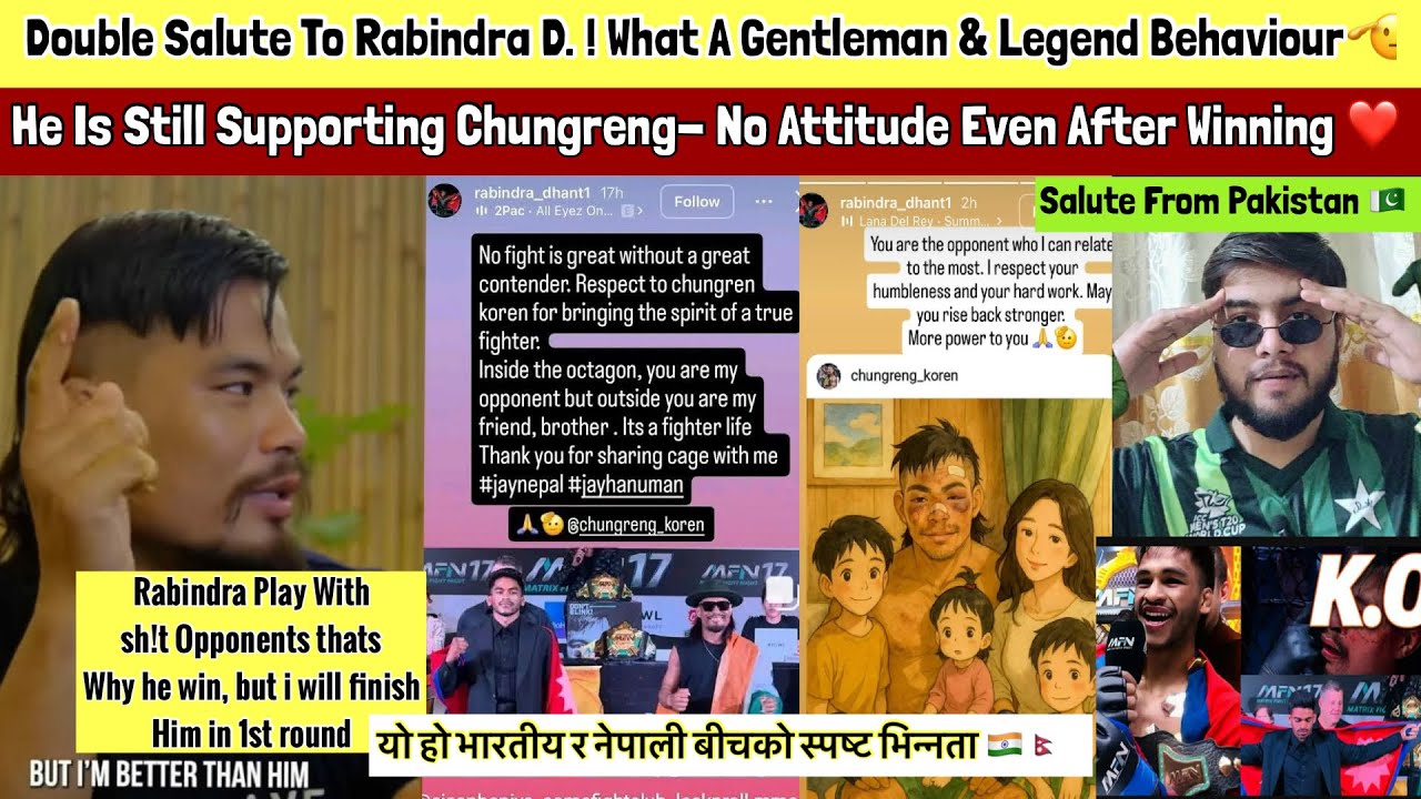 What A Gesture & Gentleman Behaviour By Rabindra Dhant After Winning Championship ❤️