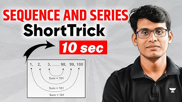 How to Solve Sequence & Series Questions in 10 Seconds... 🔥 JEE 2026