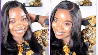 LUVME Yaki Straight Wig | All-Day Comfort ™ Glueless HD Lace Wig Review