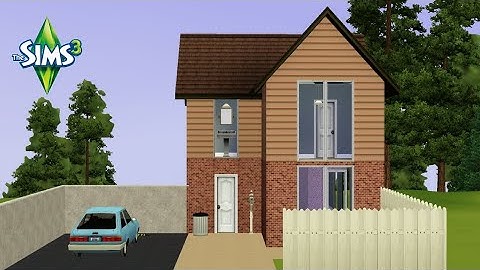 Small Base Game Starter Home - Sims 3 Speed Build | SimpleSimmer