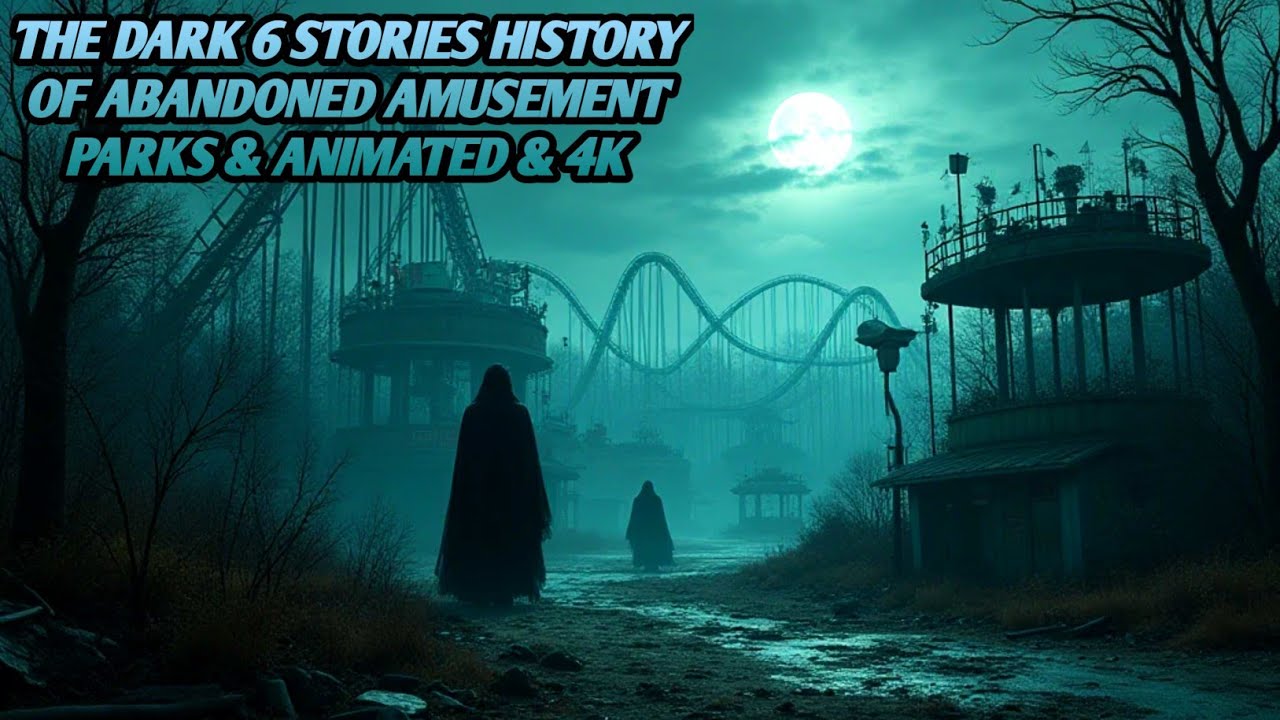 The Dark 6 Stories History of Abandoned Amusement Parks || Horror Stories || Animated 4k