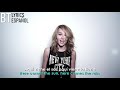 Bridgit Mendler - Hurricane // Lyrics   Español // Video Official