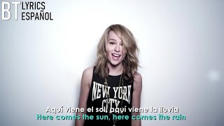 Bridgit Mendler - Hurricane // Lyrics + Español // Video Official