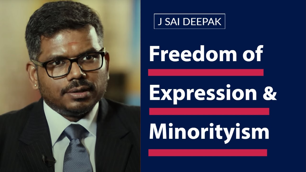 J Sai Deepak's fierce speech On Freedom of Expression