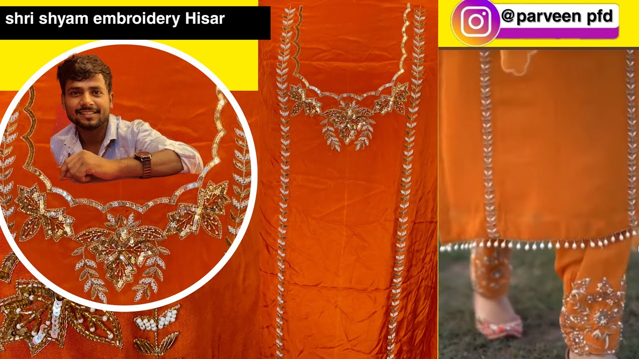 hand work suit design suits handwork design aari work suit design