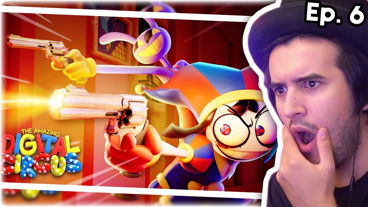 REACCIONO al EPISODIO 6 de "THE AMAZING DIGITAL CIRCUS - Ep 6: Les dimos armas" de GLITCH