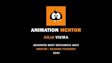 Animation Mentor Progress Reel - JuliaVieira