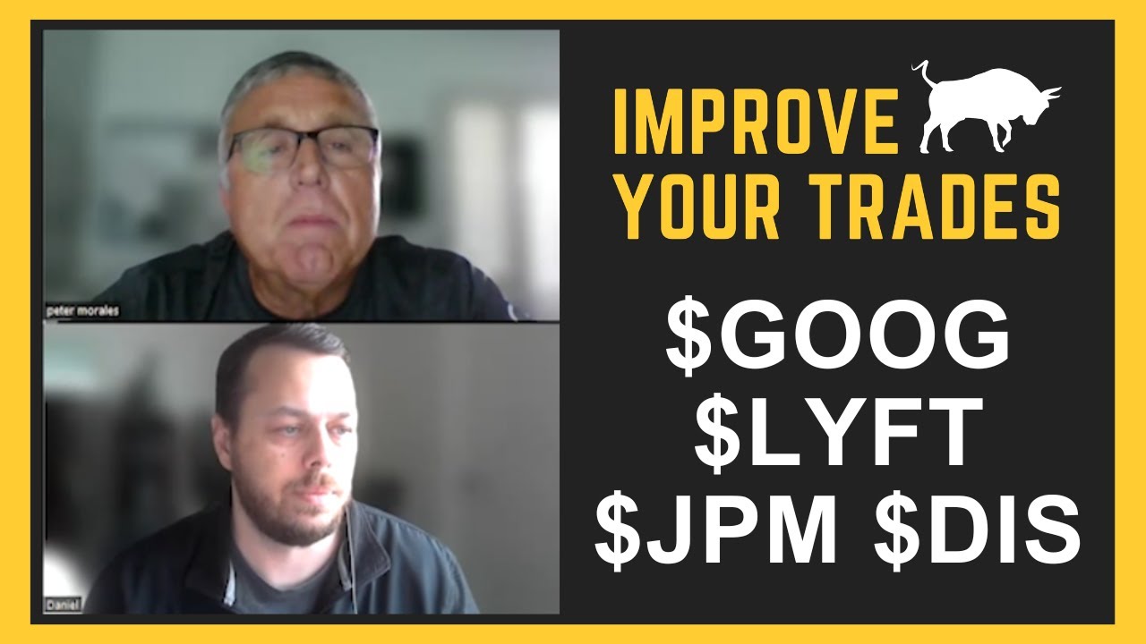 Father Son Weekly Stock Analysis 3 $GOOG $LYFT $JPM $DIS