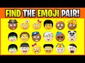 FIND THE EMOJI PAIR! P15053 Find the Difference Spot the Difference Emoji Puzzles PLP