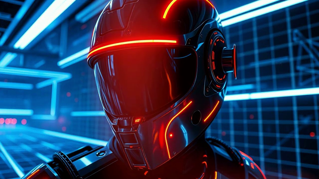 Retro-future skyline // synthwave for designing 📡