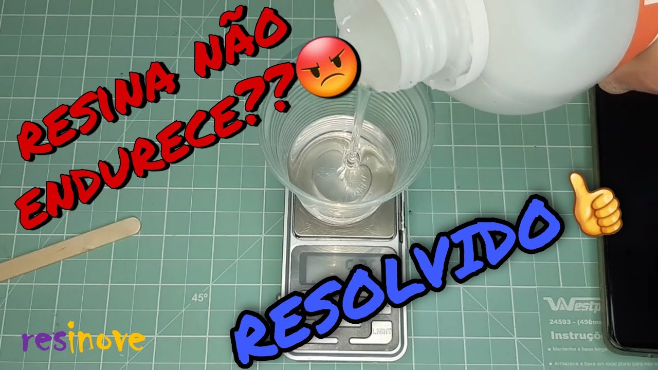Resina mole? Nunca mais passe por isso!