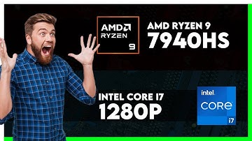 AMD Ryzen 9 7940HS vs Intel Core i7 1280P Comparison