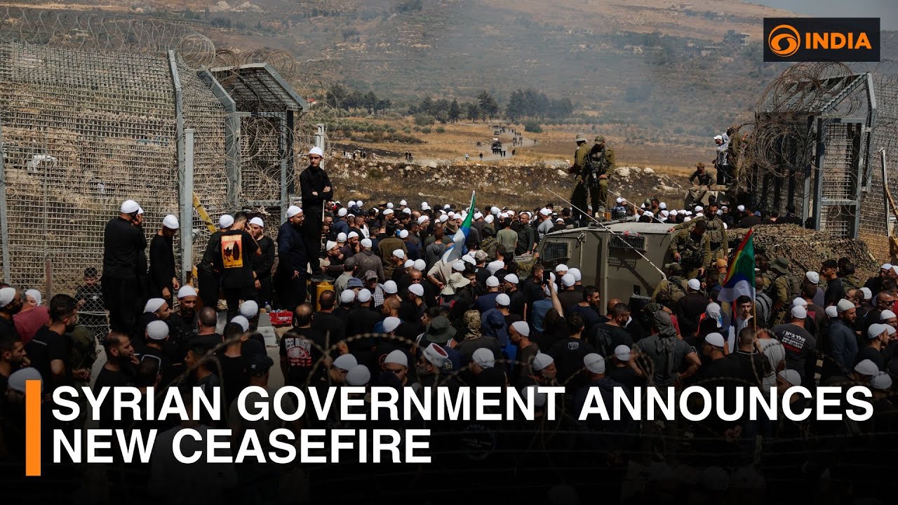 Syrian government announces new ceasefire | Latest Updates | DD India Live