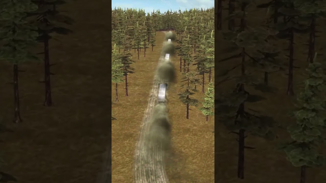 Long drive from the NATO border to our city 