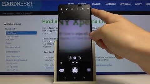 How to Change Aspect Ratio in SONY Xperia 1 II – Camera Aspect Ratio