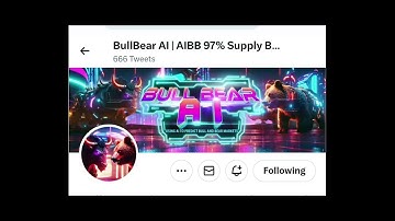 $AIBB using #AI to predict BULL and BEAR markets -  #AI #WEB3 #DEFI #GAMEFI #Arbitrum