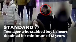 Teenager who stabbed boy in the heart in Birmingham city centre detained for minimum of 13 years