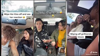 Wiping Off My Girlfriends Kisses Prank Funny Reaction