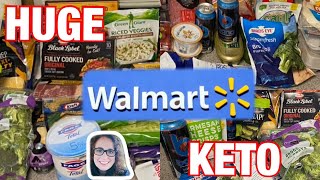 HUGE WALMART KETO GROCERY HAUL