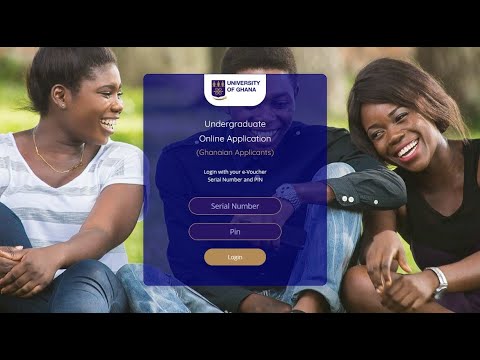 How to Apply Online to  University of Ghana for admissions.