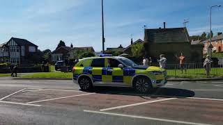 Tour of Britain 2023, passing through Little Hulton, Salford.