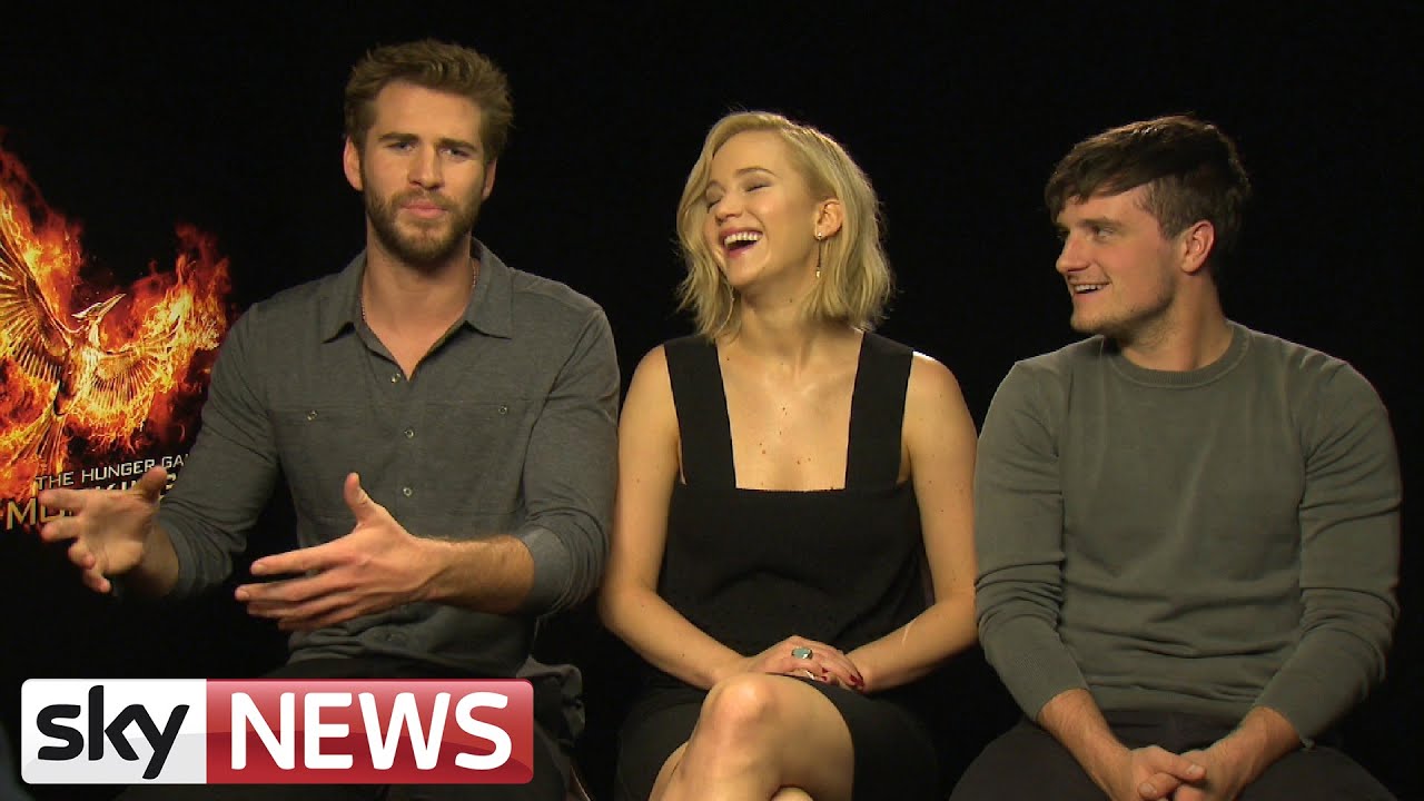 The World Of The Hunger Games, Jennifer Lawrence, Liam Hemsworth, Josh  Hutcherson