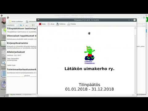 Video: Onko tilinpäätöksen liitetiedot tilintarkastettu?