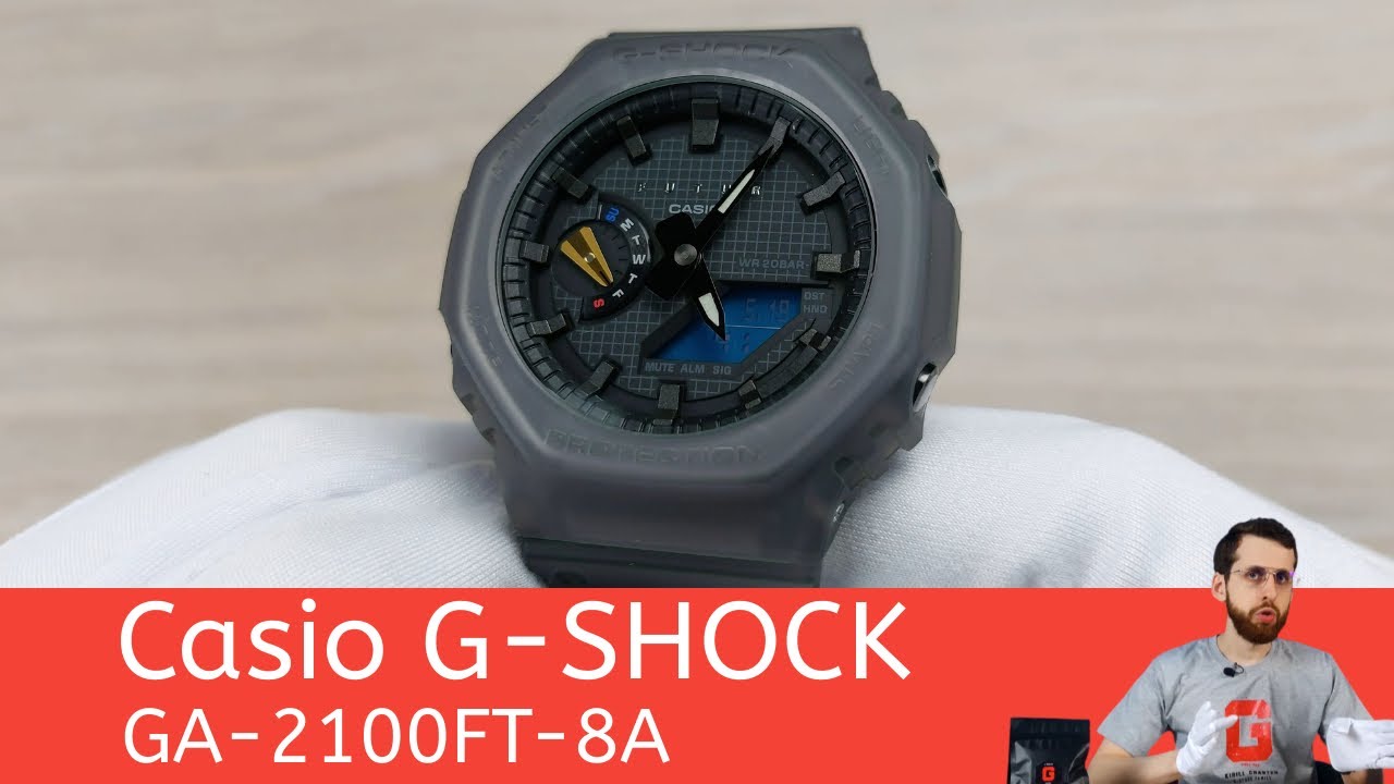 G【GA-2100FT-8AJR】SHOCK - YouTube