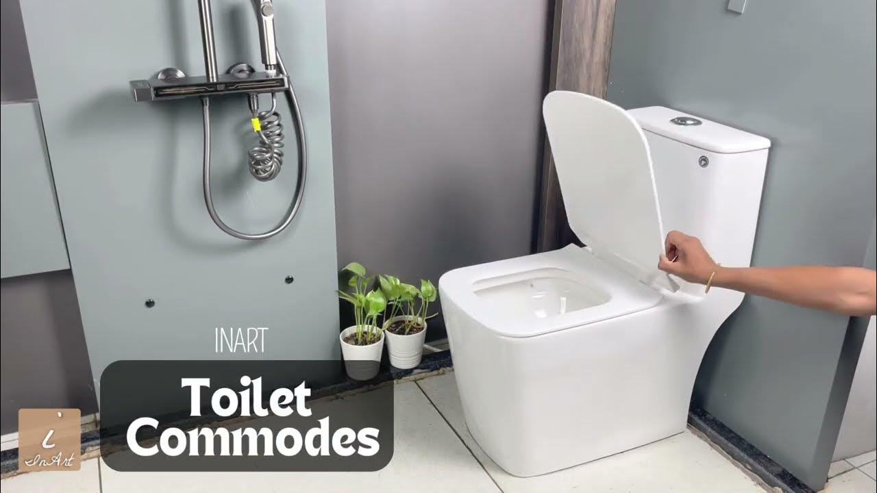 Bathroom Experience InArt Rimless 6D Flushing Tech Western Toilet