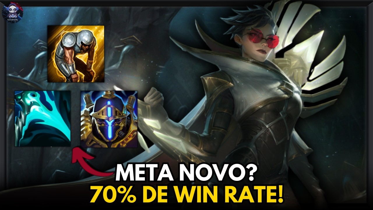 A NOVA VAYNE BRUISER TOP QUE ESTÁ DESTRUINDO NO DESAFIANTE COREANO!