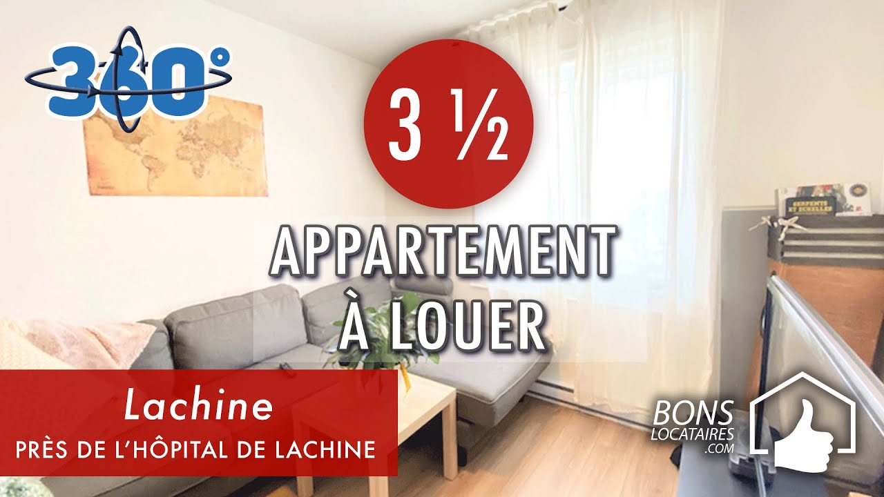 Appartement à louer / Visite virtuelle / Apartment Tour / Lachine 3 ½