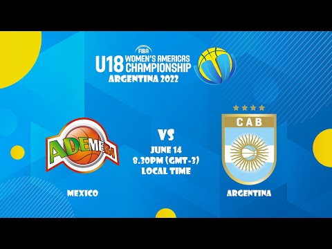 Mexico v Argentina | Full Basketball Game | FIBA U18 Women’s Americas Championship 2022