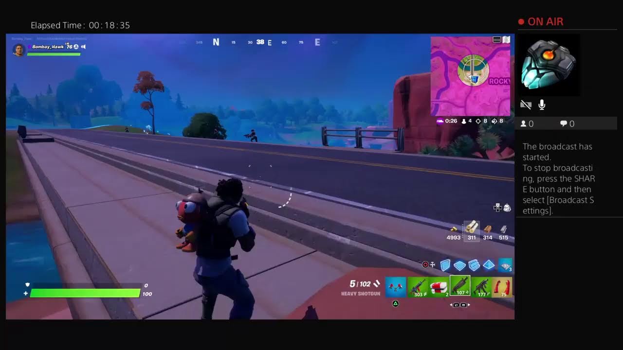 BlueHawk's Live PS4 Broadcast