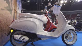 Piaggio Vespa Sprint 50 X Justin Bieber Motorcycle (2023) Exterior And Interior