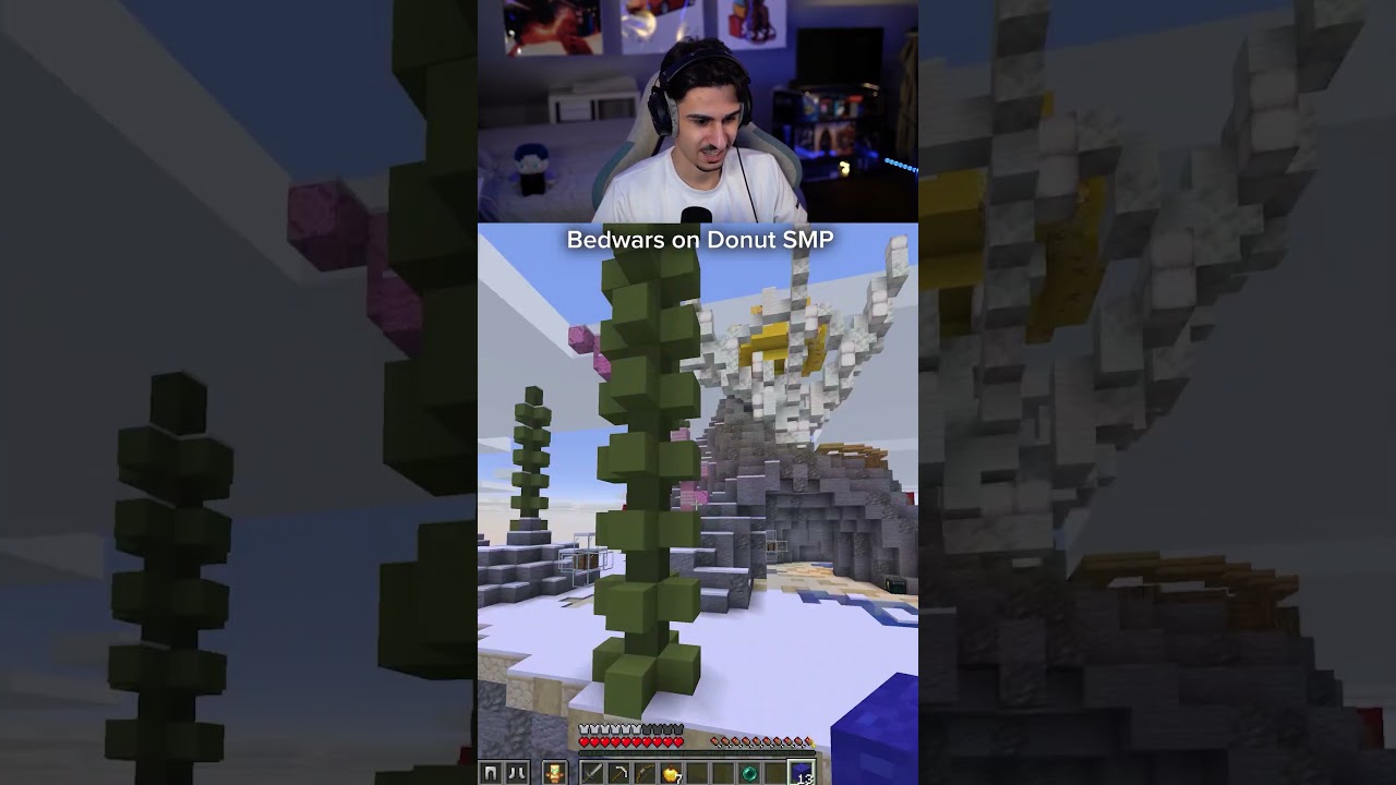 Bedwars on Donut SMP
