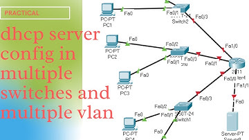 single dhcp server with multiple switches and vlans