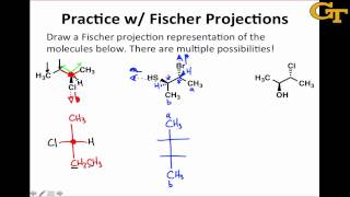 Practice with Fischer Projections