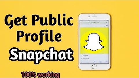 How to Get Public Profile on Snapchat (Android/IOS) @DrabTech