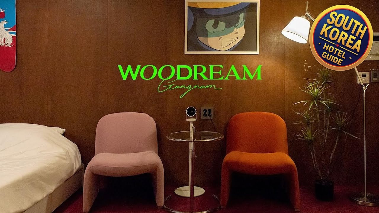 WooDream | Beam projector | 6-min Gangnam stn. | Seoul, South Korea | Hotel Review 🛏️