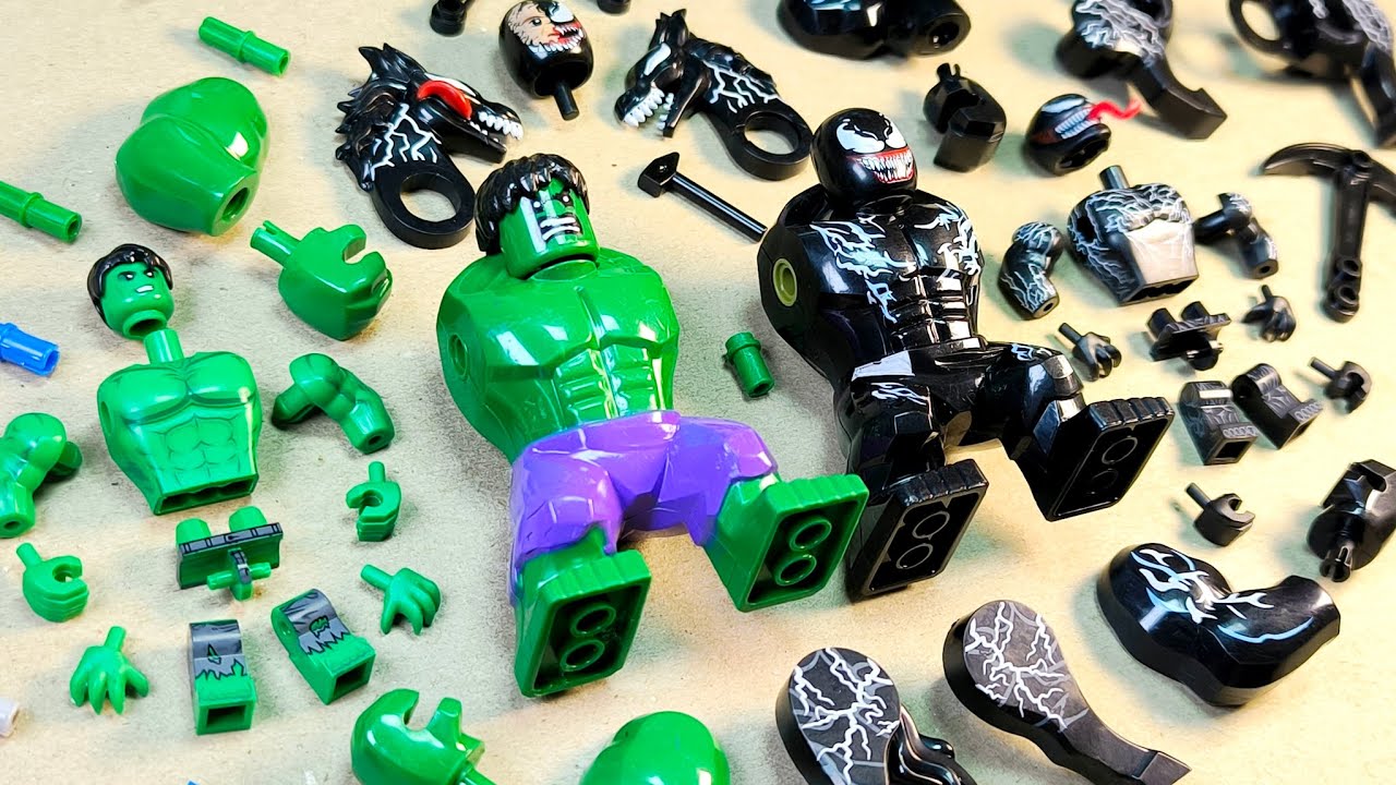 Lego venom | venom vs hulk | minifigures lego unofficial