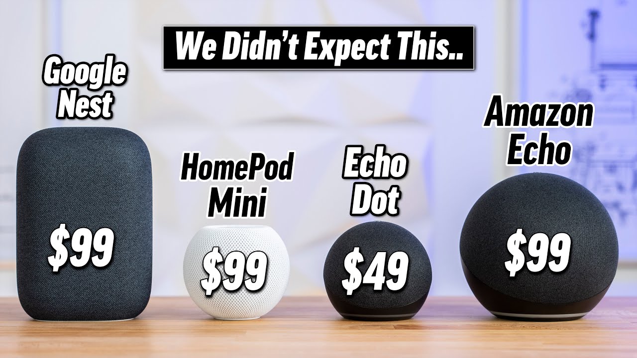 Echo vs. HomePod Mini vs. Nest Audio