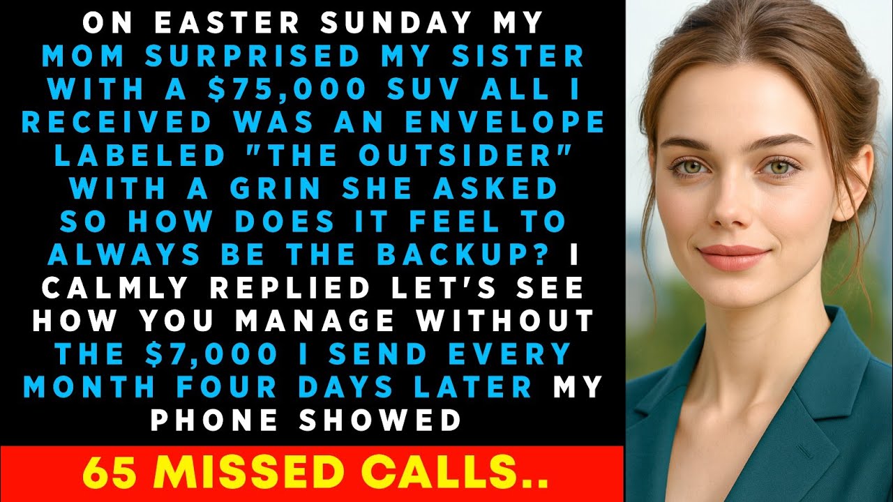 В ПАСХАЛЬНОЕ воскресенье «МАМА сделала СЕСТРЕ сюрприз, подарив ей внедорожник за 72 000 долларов....