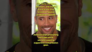 Dwayne Johnson did something nobody expected after a brutal Hercules injury