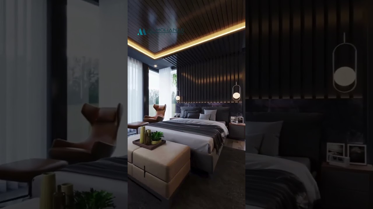 BEDROOM DESIGN || Al Mohanad Interior Design UAE | 