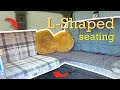 L Shape Seating In The Bongo + A new way of setting up the bed