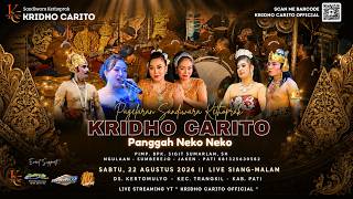 ✅KETHOPRAK KRIDHO CARITO [MALAM] :: KERTOMULYO TRANGKIL PATI ::