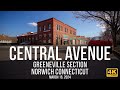 Norwich, Connecticut - A Glimpse of Central Avenue in 2024.